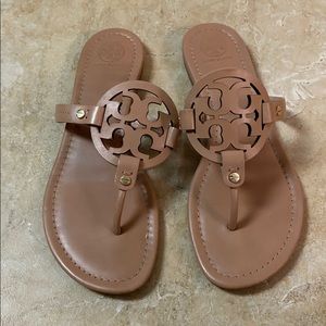Tory Burch Miller Sandal size 9 in Light Makeup